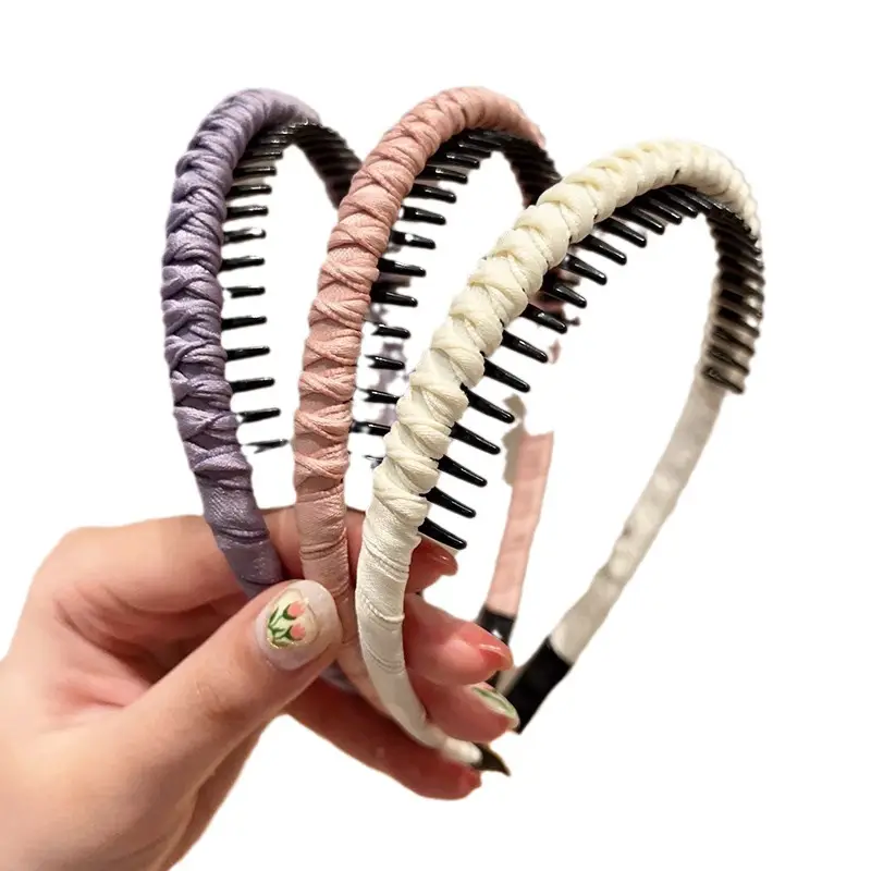 Women's Toothed Hair Hoop for Face Wash & Anti-Slip - Image 16