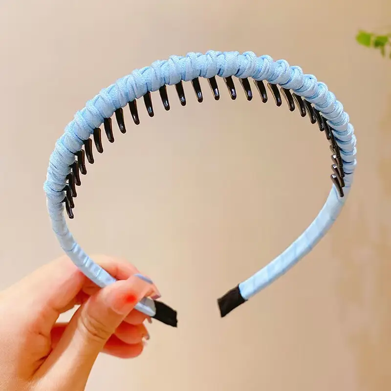 Women's Toothed Hair Hoop for Face Wash & Anti-Slip - Image 10