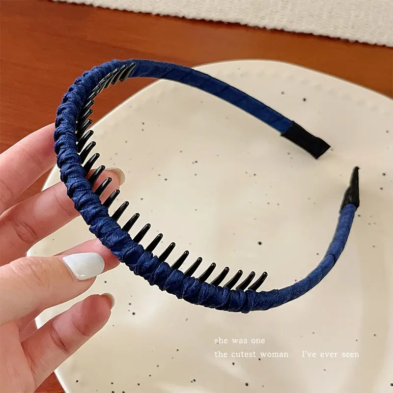 Women's Toothed Hair Hoop for Face Wash & Anti-Slip - Image 4