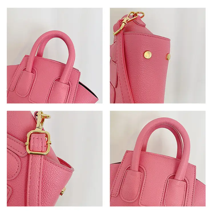 New Kids PU Shoulder Bag Solid Color Simple Niche Casual Crossbody Mobile Phone Change Accessories — feature 23