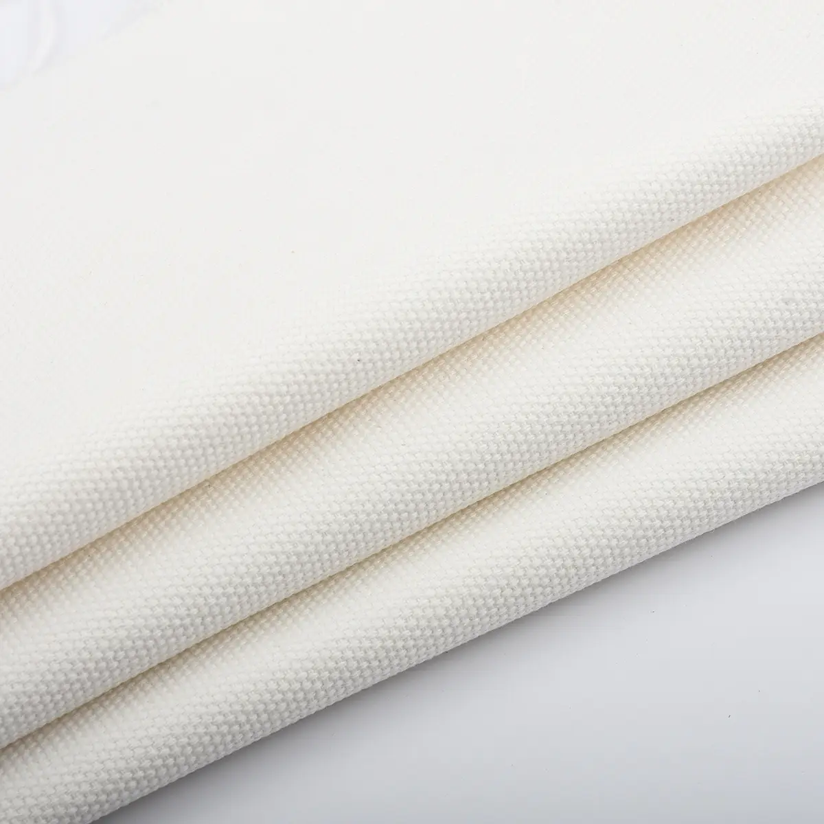 Cotton Canvas Fabric White Black 7x7 - Image 6