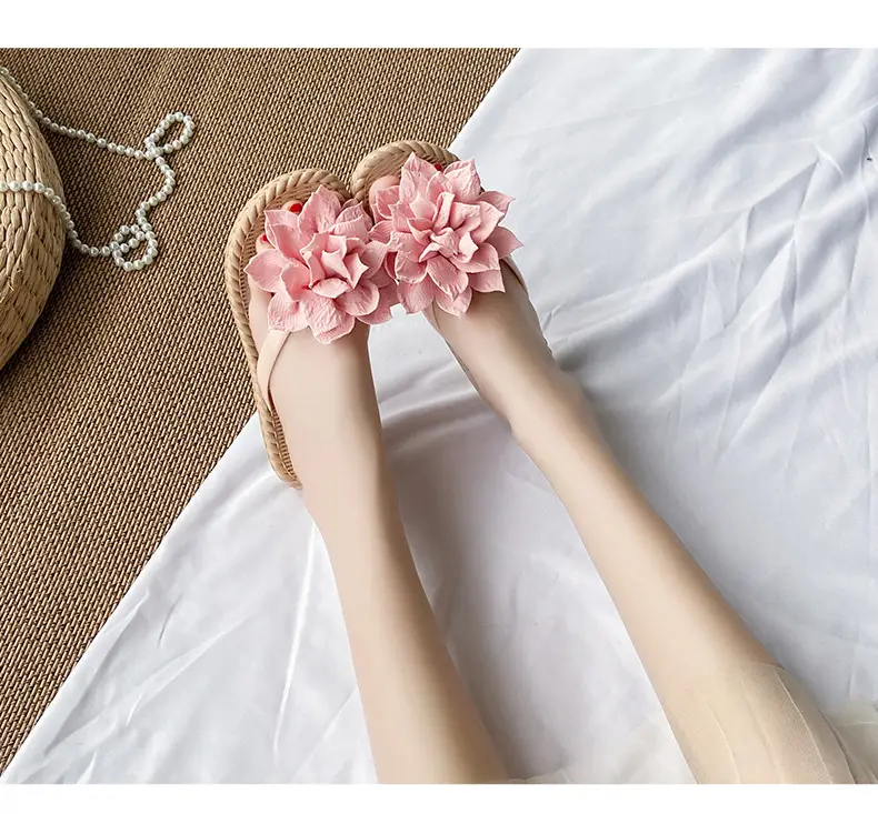 Women's Floral Flip Flops for Summer Beach Wear — feature 12