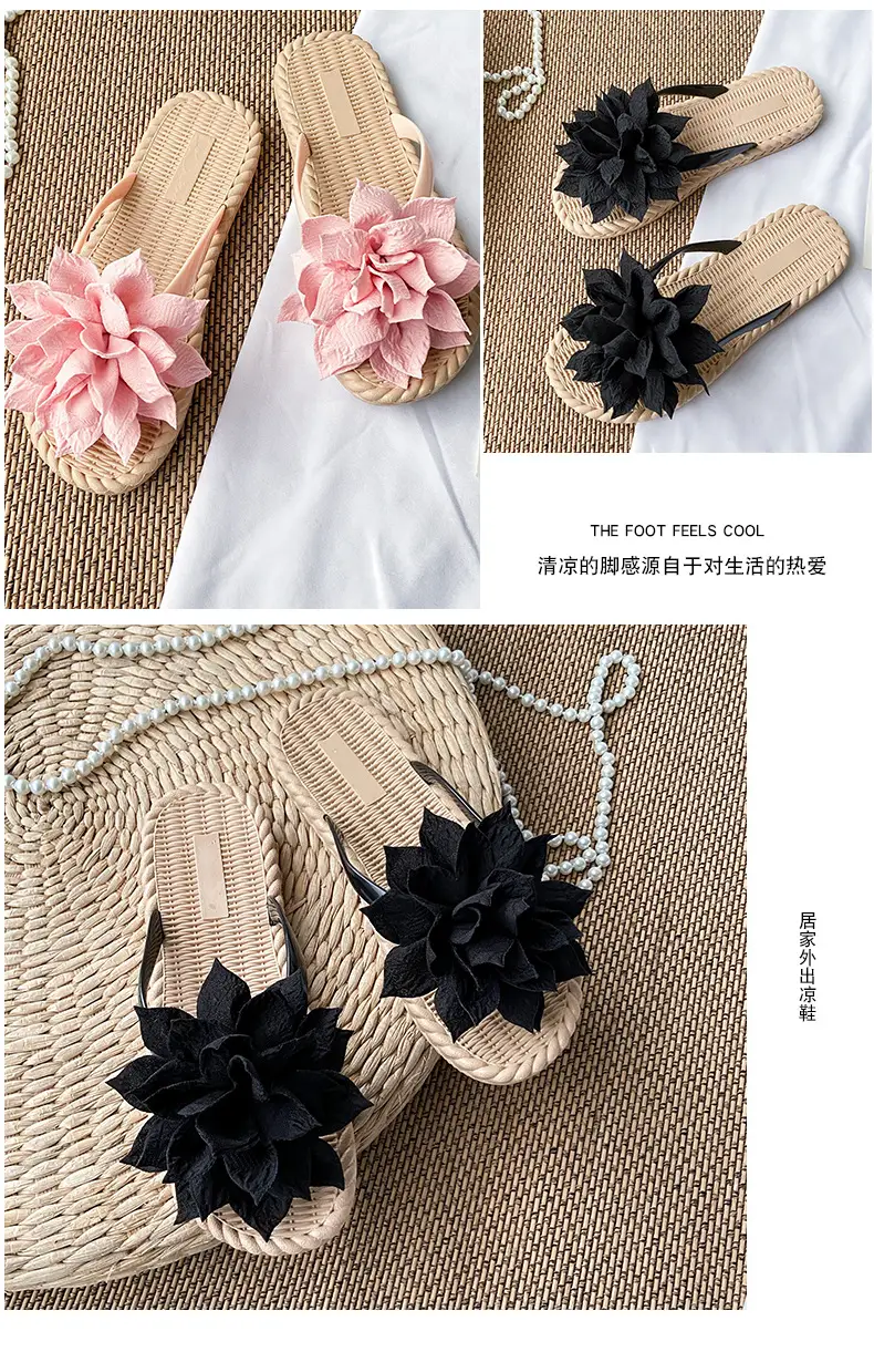 Women's Floral Flip Flops for Summer Beach Wear — feature 20