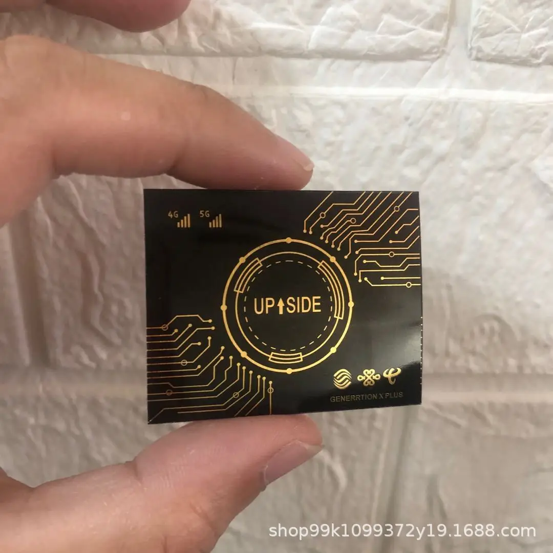 Cross-Border New Mobile Phone Signal Enhancement Sticker Yellow Battery Sticker Network Enhancement Amplifier Computer External Antenna