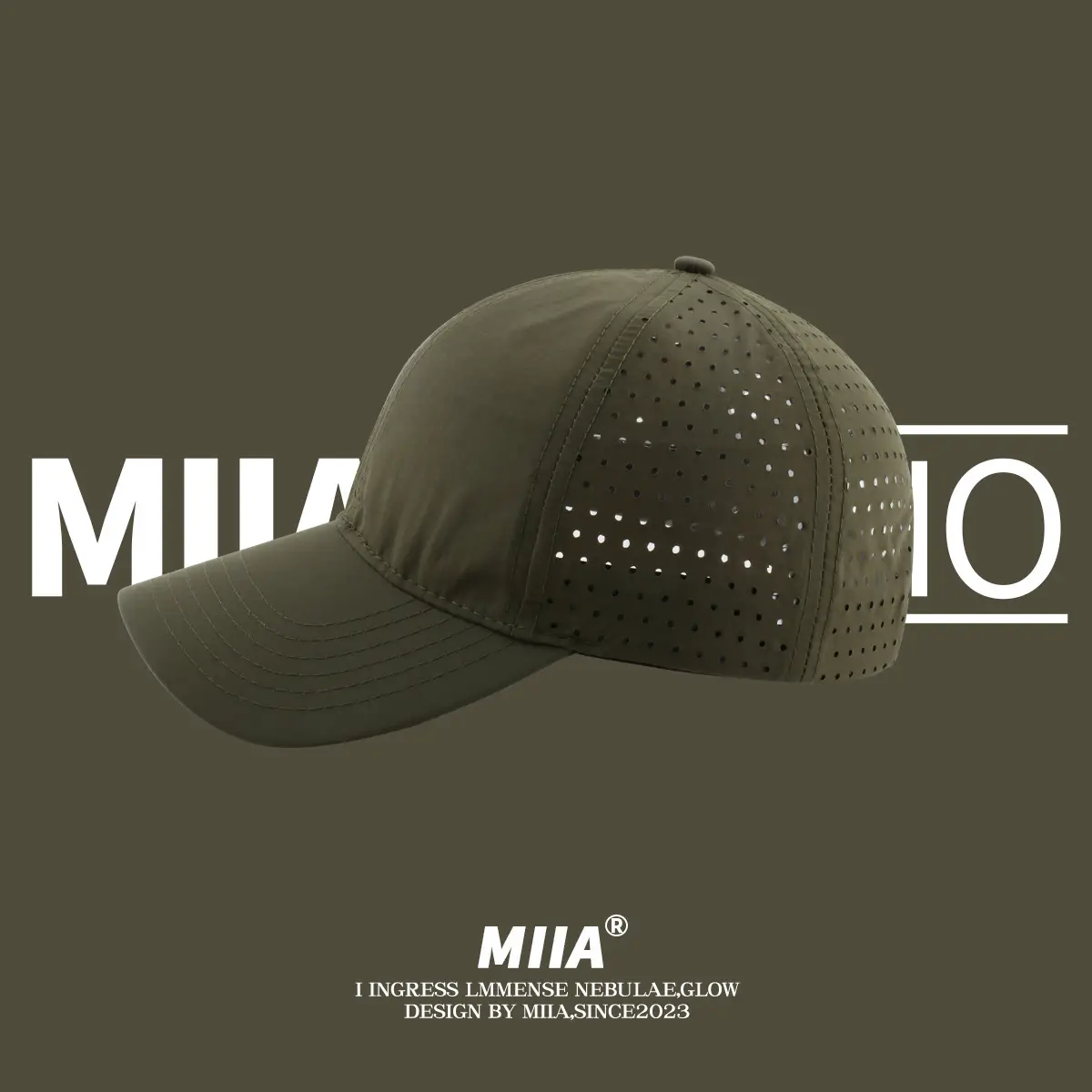 Women's Beige Peaked Cap with Mesh Back for Summer Sports β feature 11