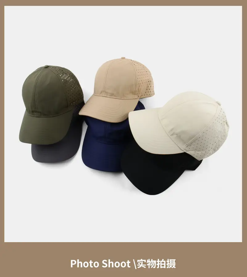 Women's Beige Peaked Cap with Mesh Back for Summer Sports β feature 13