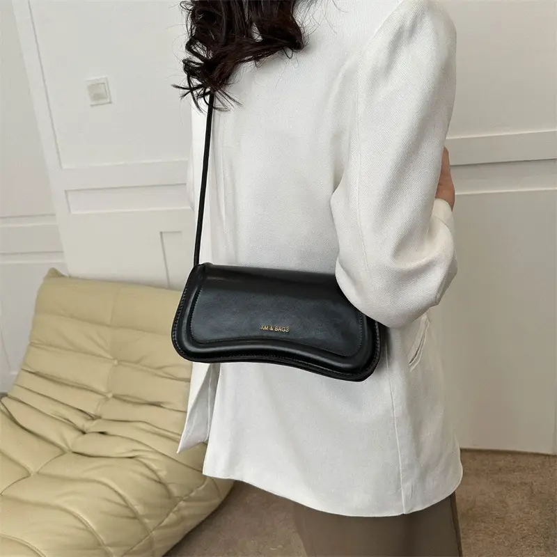 Black Crossbody Bag Women 2023 New Fashion - Image 7