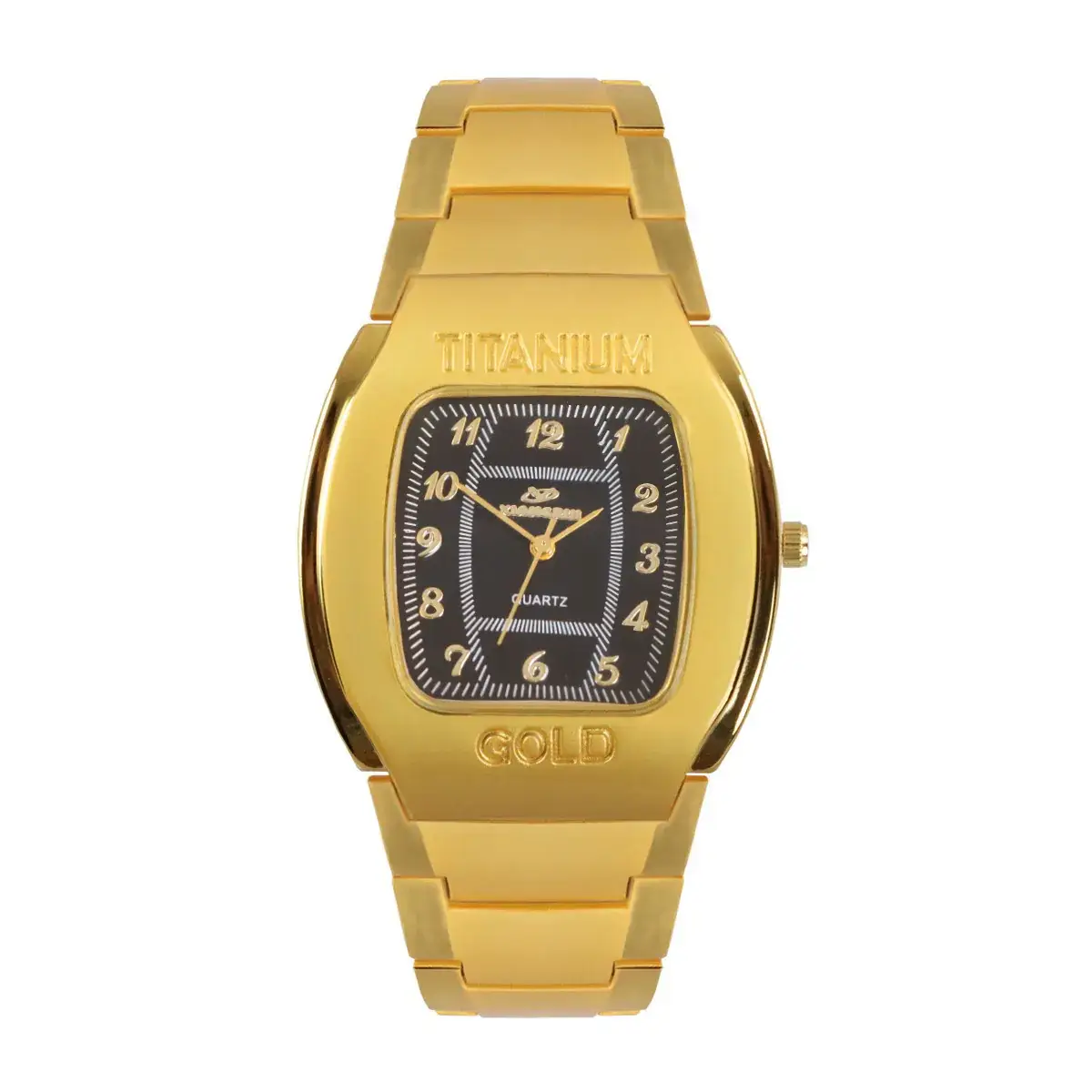 Gold & Brown Men's Quartz Watches 2714 - Image 4