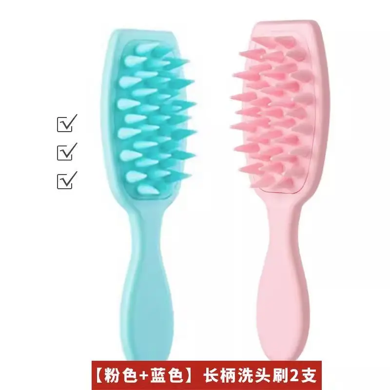 Silicone Shampoo Comb for Hair Washing & Scalp Care