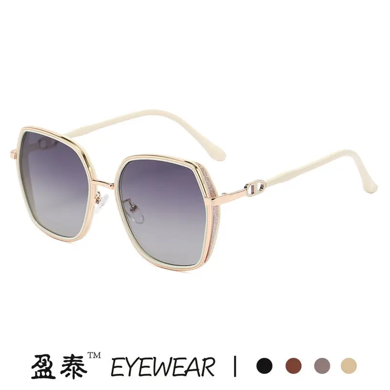 Silver Gradient Grey Sunglasses for Women - Image 8