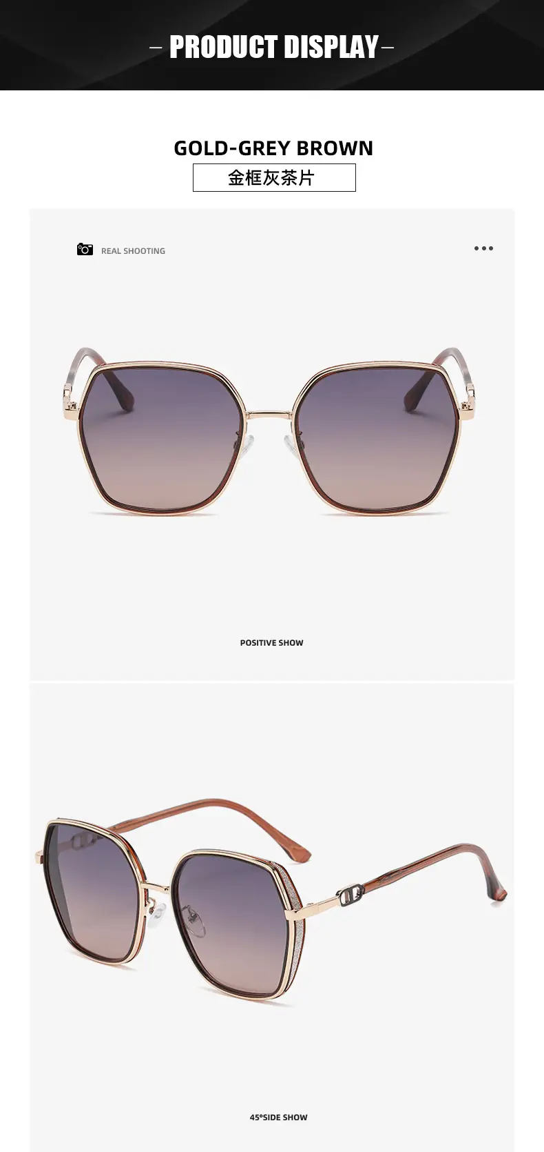 Silver Gradient Grey Sunglasses for Women — feature 14