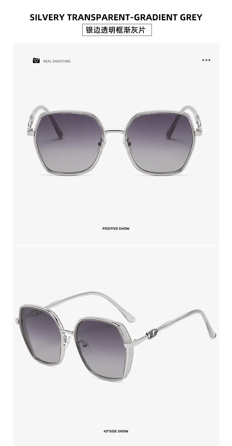 Silver Gradient Grey Sunglasses for Women — feature 15