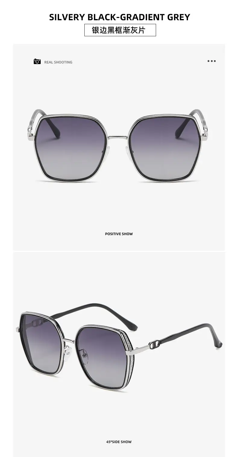 Silver Gradient Grey Sunglasses for Women — feature 16