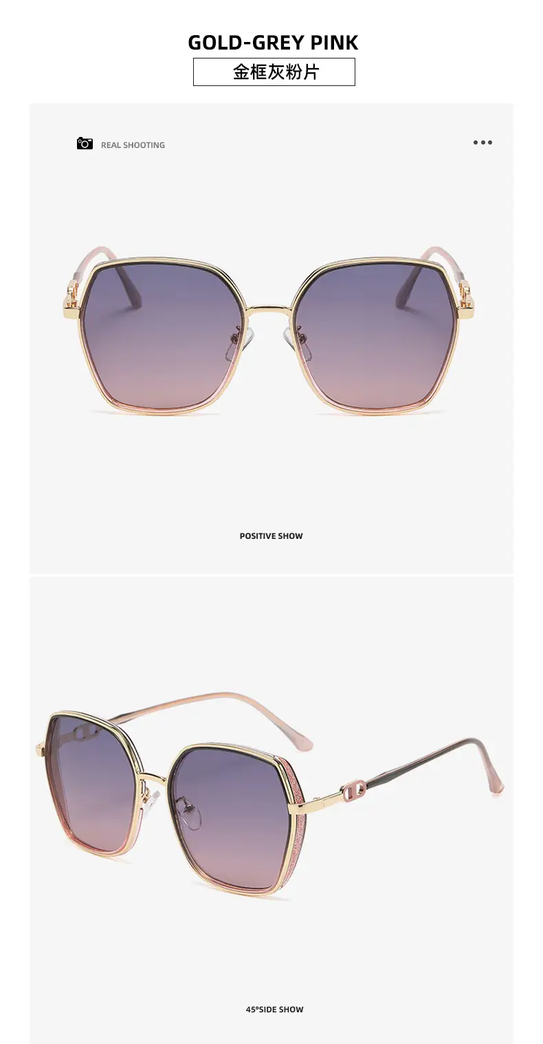 Silver Gradient Grey Sunglasses for Women — feature 17