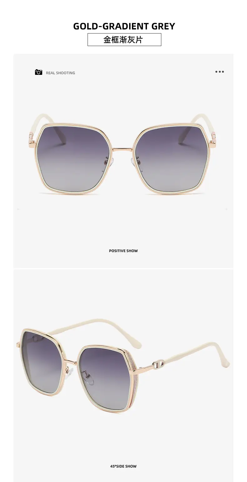 Silver Gradient Grey Sunglasses for Women — feature 18