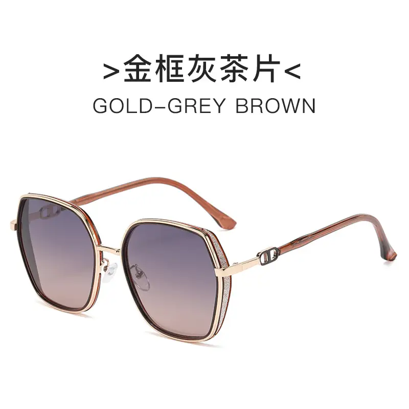 Silver Gradient Grey Sunglasses for Women - Image 2