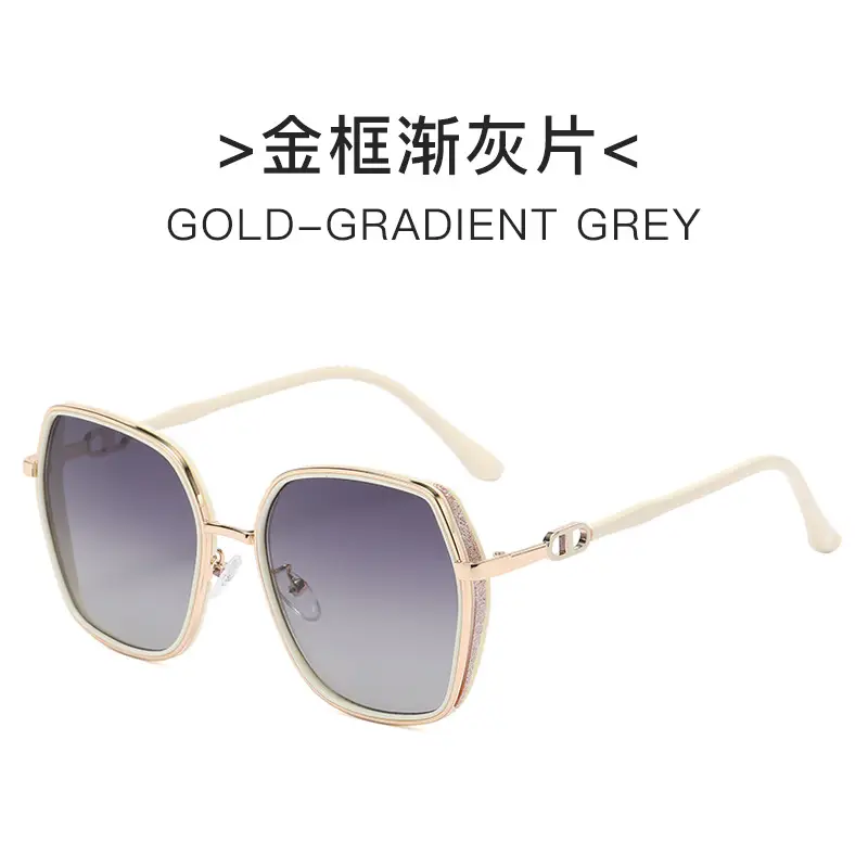 Silver Gradient Grey Sunglasses for Women - Image 4