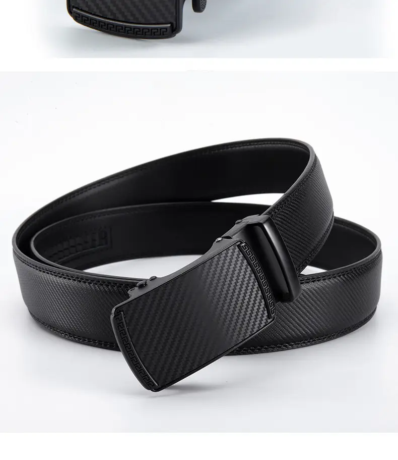 Men's Carbon Fiber Belt with Alloy Buckle — feature 13