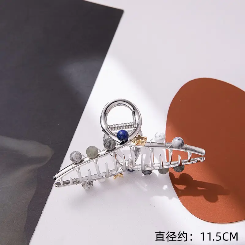Gold Pearl Hair Clip for Women 11.5cm — feature 29