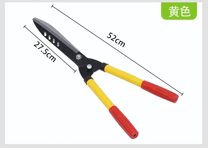 hedgerow shears gardening iron handle lawn shears manganese steel pruning shears fence shears gardening shears holly shears tea shears pruning tools — feature 12