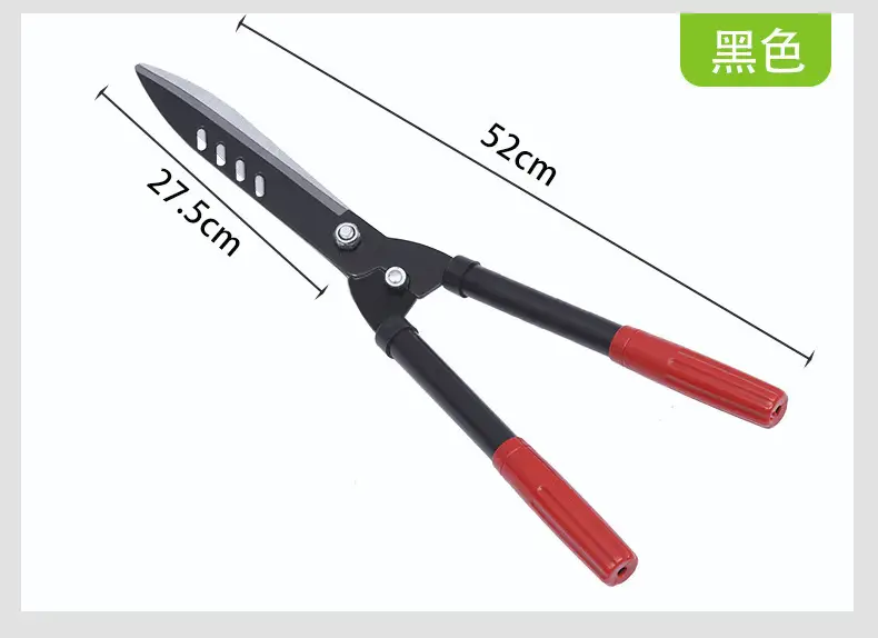 hedgerow shears gardening iron handle lawn shears manganese steel pruning shears fence shears gardening shears holly shears tea shears pruning tools — feature 13