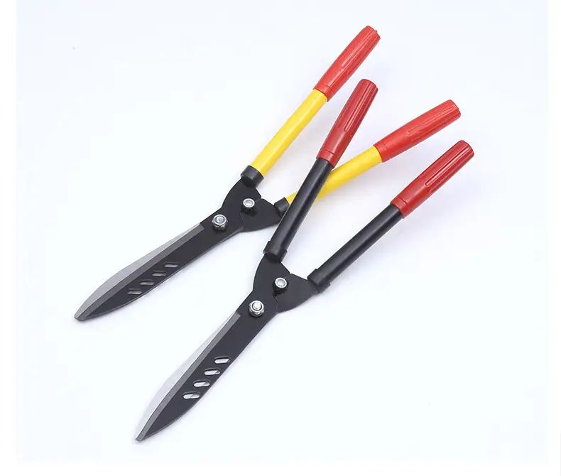 hedgerow shears gardening iron handle lawn shears manganese steel pruning shears fence shears gardening shears holly shears tea shears pruning tools — feature 23