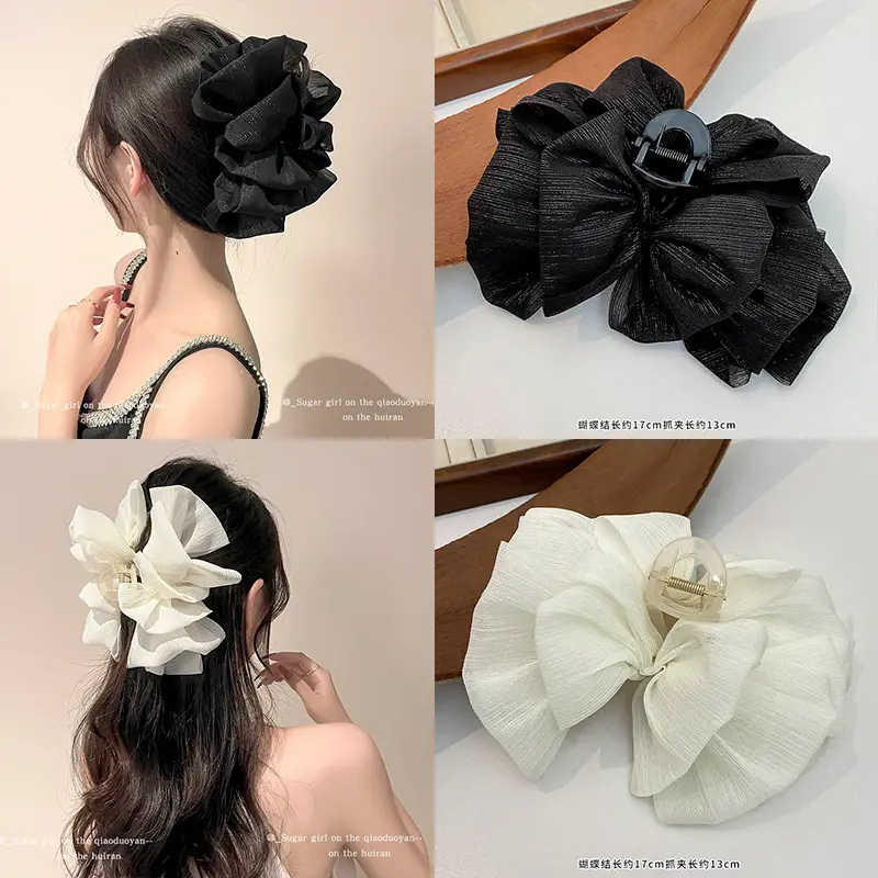 Double-Sided Mesh Hairpin Clip for Women - Image 8
