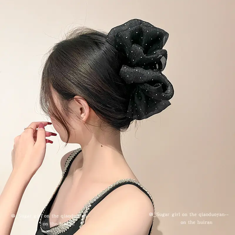 Double-Sided Mesh Hairpin Clip for Women — feature 8
