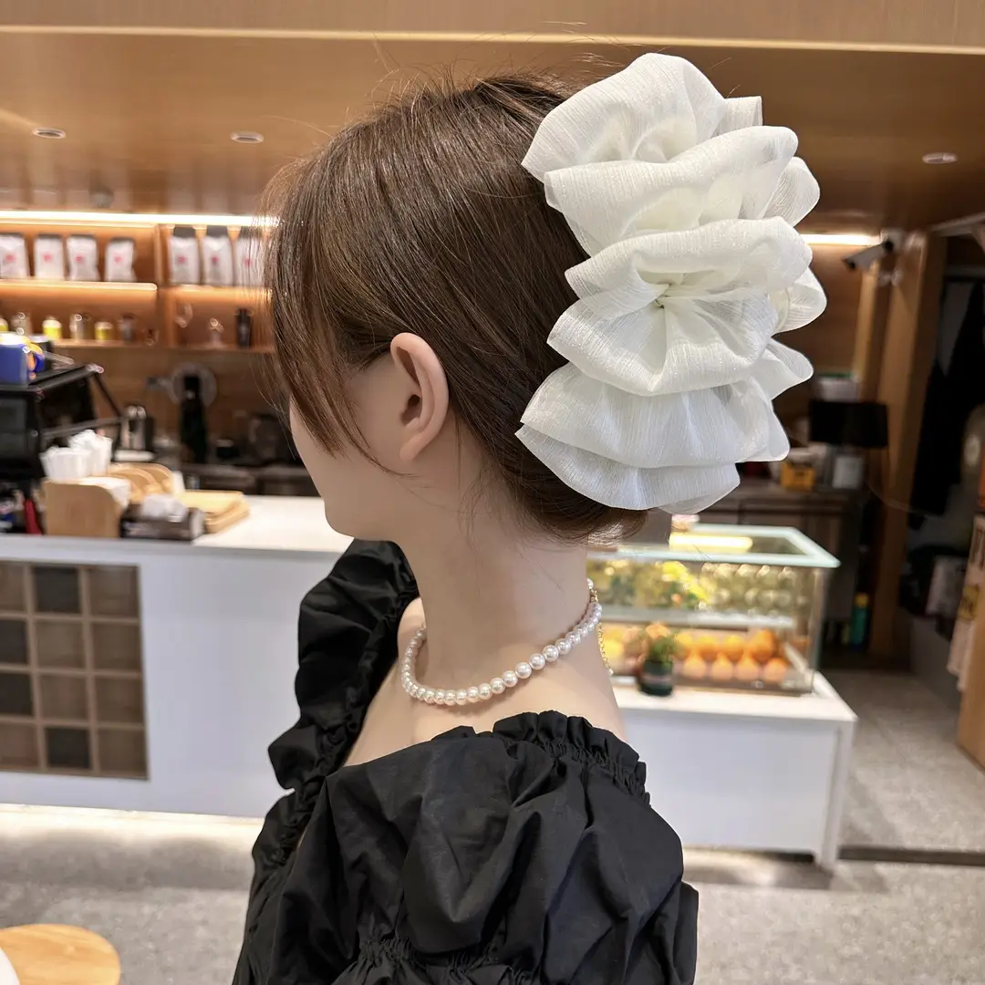 Double-Sided Mesh Hairpin Clip for Women - Image 4