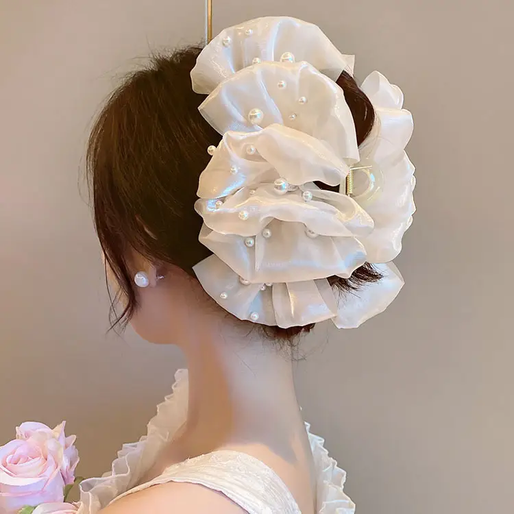 Double-Sided Mesh Hairpin Clip for Women - Image 6