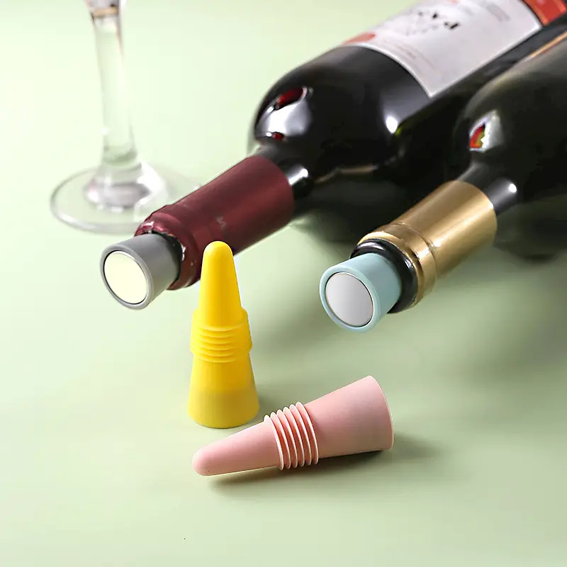 Silicone Wine Stopper for Glass & Beer Flavor - Image 7