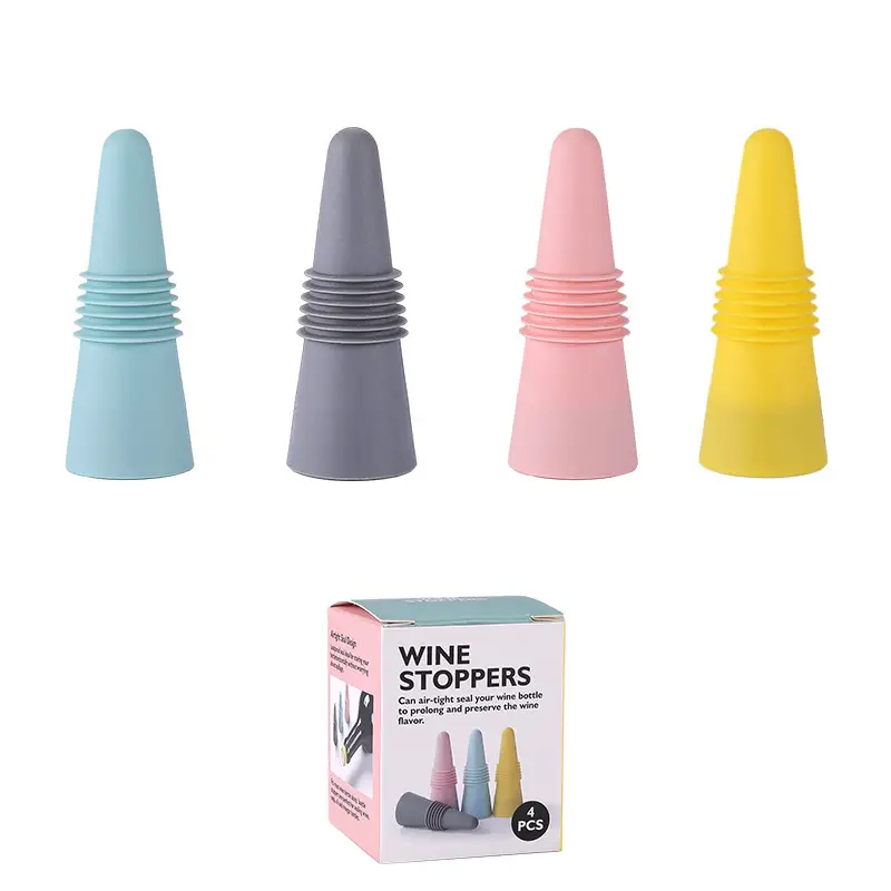 Silicone Wine Stopper for Glass & Beer Flavor - Image 10