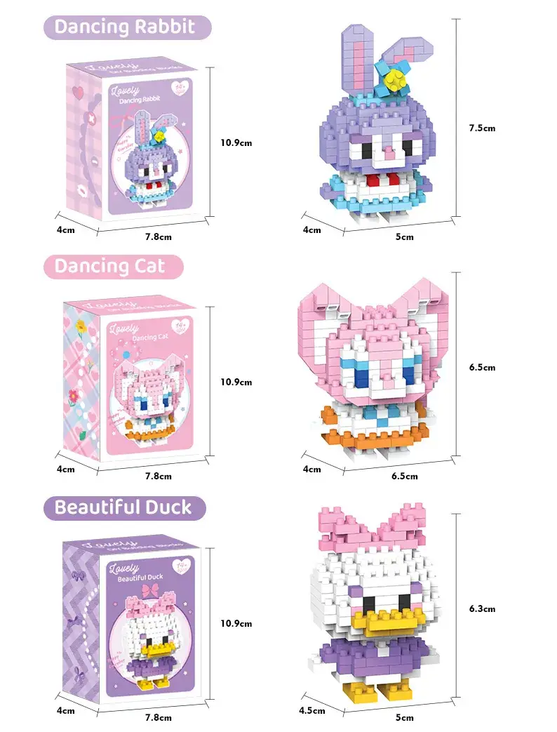Pink Micro-Particle Doll Puzzle Toy for Girls — feature 1