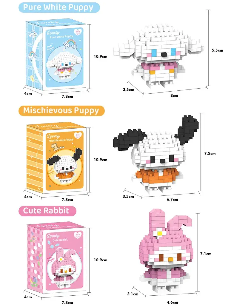 Pink Micro-Particle Doll Puzzle Toy for Girls — feature 2