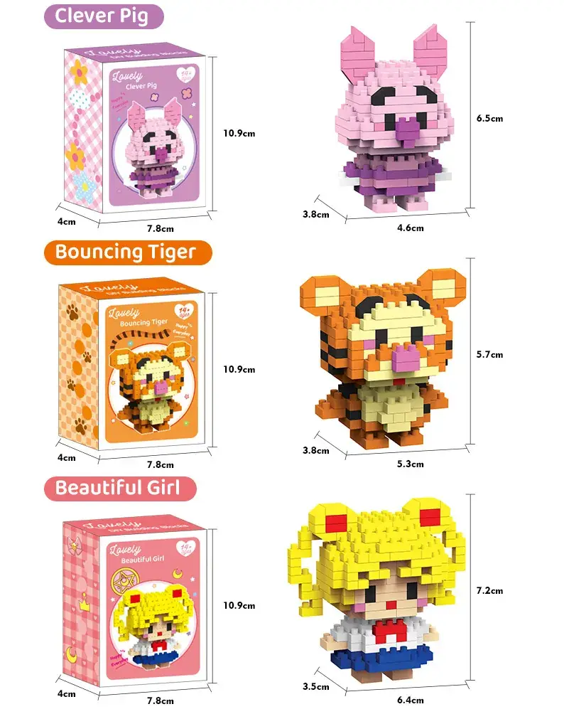 Pink Micro-Particle Doll Puzzle Toy for Girls — feature 4