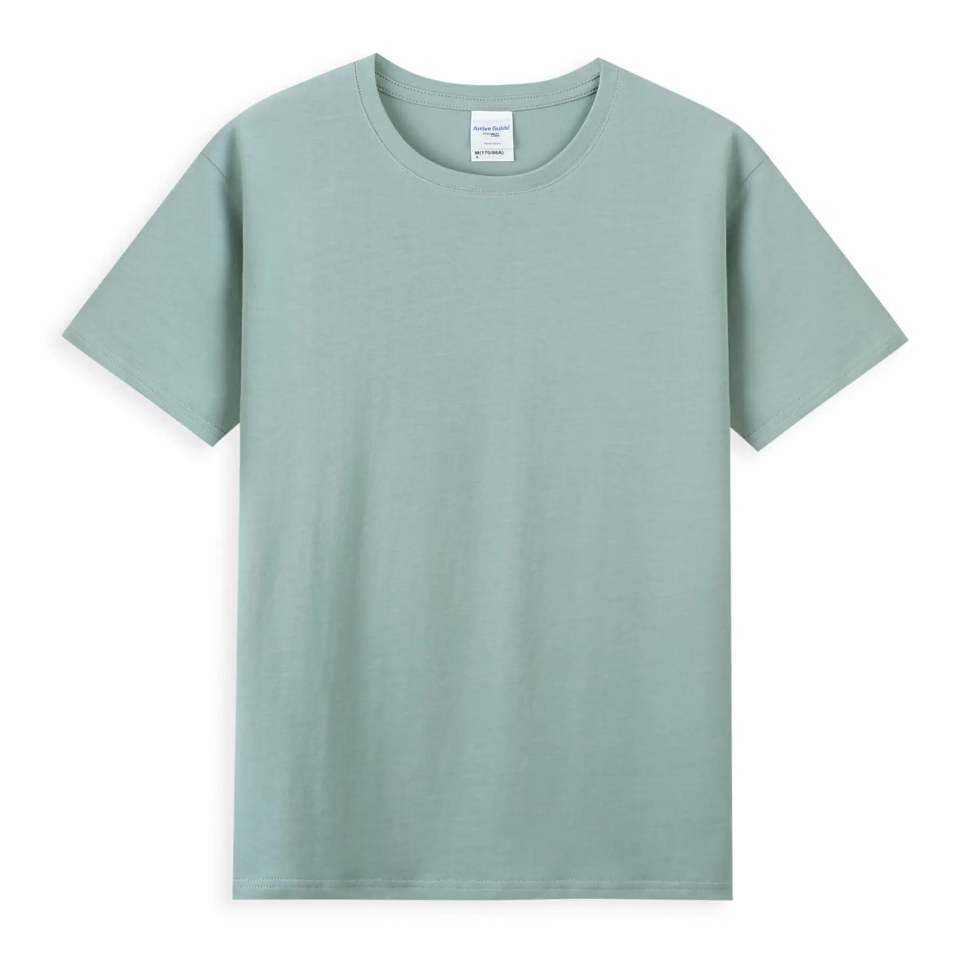 40S Men Cotton Short Sleeve T-Shirts White to Black