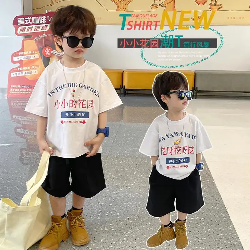 Cute Dig-Dig Print Cotton T-Shirt for Boys Summer 2026 - Image 6