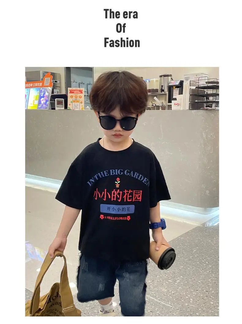 Cute Dig-Dig Print Cotton T-Shirt for Boys Summer 2026 — feature 10