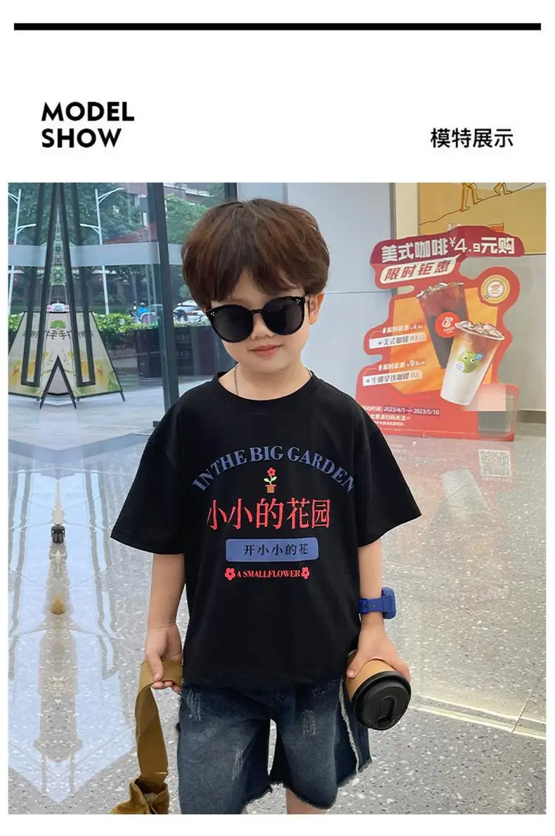 Cute Dig-Dig Print Cotton T-Shirt for Boys Summer 2026 — feature 6