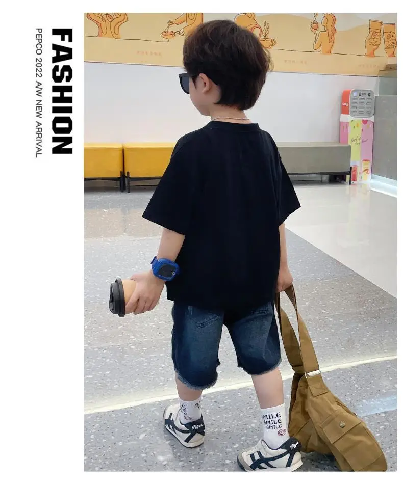 Cute Dig-Dig Print Cotton T-Shirt for Boys Summer 2026 — feature 7