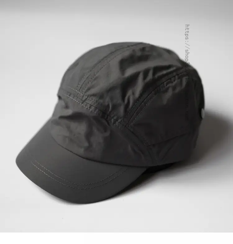 Japanese Style Short Eaves Cap for Men Women Olive Green - Image 3