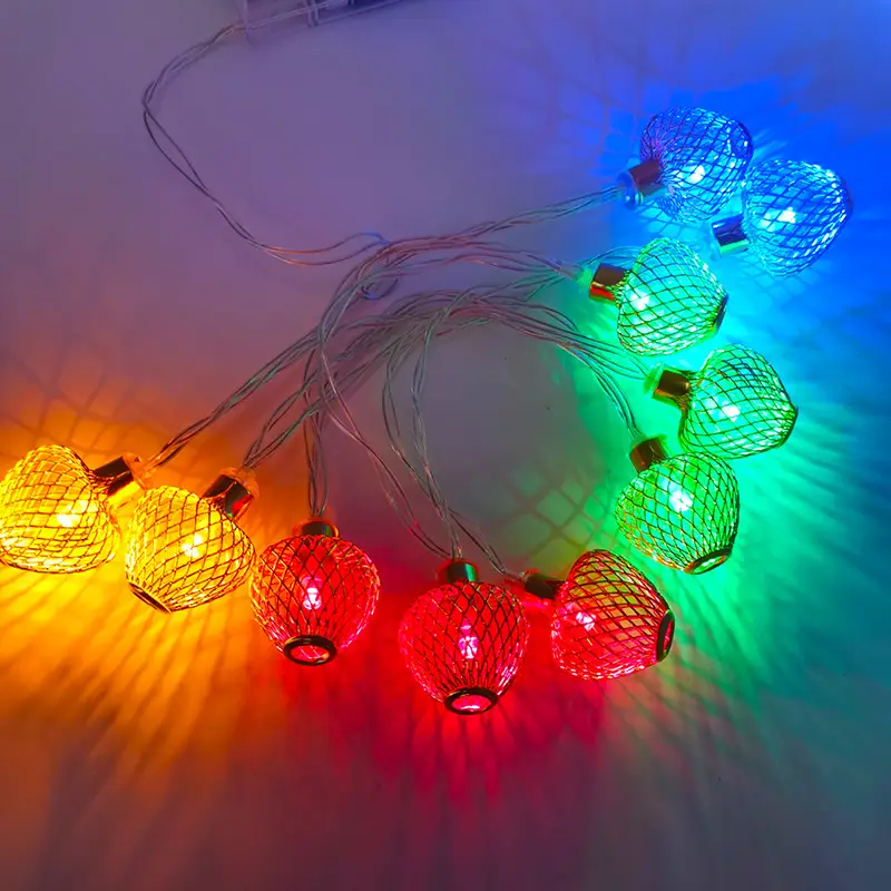 Middle Eastern Muslim Hollow Iron Art Led String Lights - Image 7