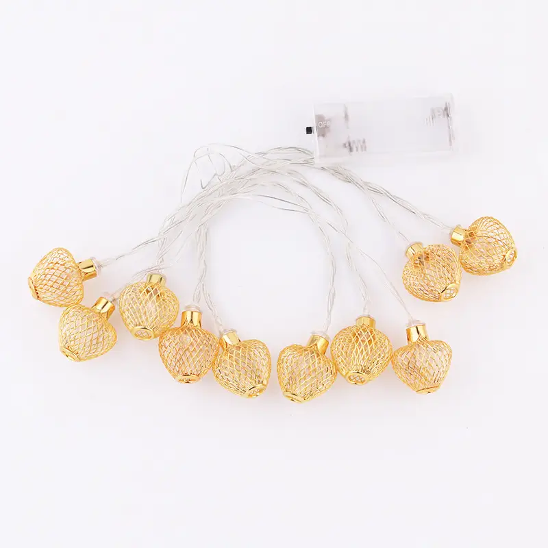 Middle Eastern Muslim Hollow Iron Art Led String Lights - Image 8