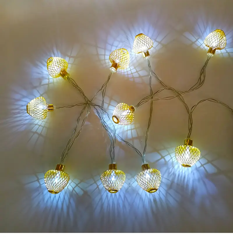 Middle Eastern Muslim Hollow Iron Art Led String Lights — feature 10