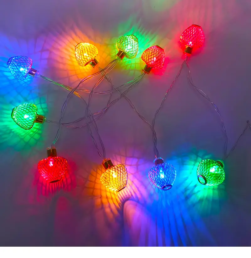 Middle Eastern Muslim Hollow Iron Art Led String Lights — feature 9