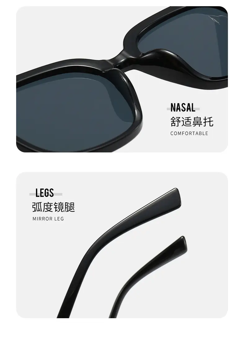 Women Sunglasses Black Anti-UV 2025 Summer β feature 4