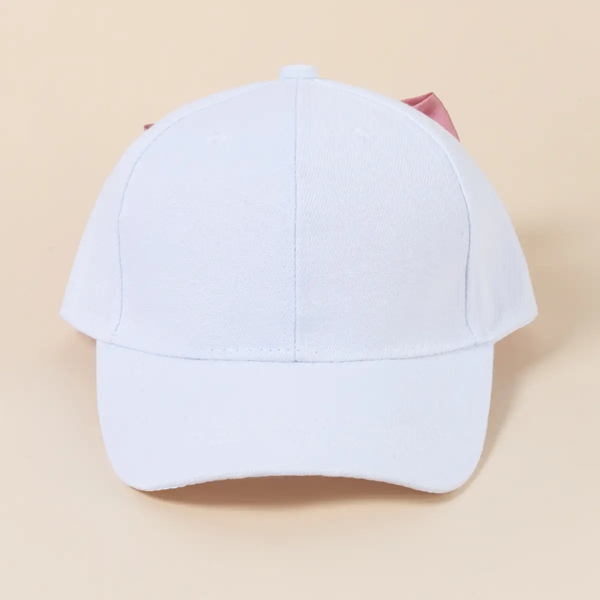 Black Bow Baseball Cap for Women Spring Summer Face Show — feature 24