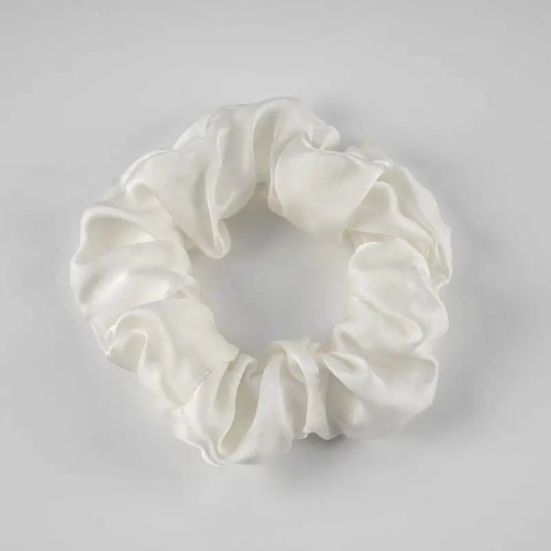 Silk Hair Ties 3.5 Fashion Ponytail Rings Holiday Gifts
