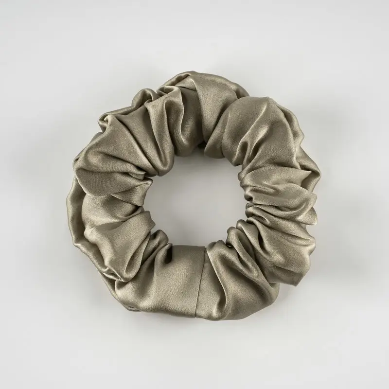 Silk Hair Ties 3.5 Fashion Ponytail Rings Holiday Gifts