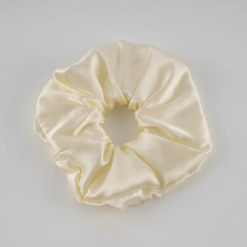 Silk Hair Ties 3.5 Fashion Ponytail Rings Holiday Gifts